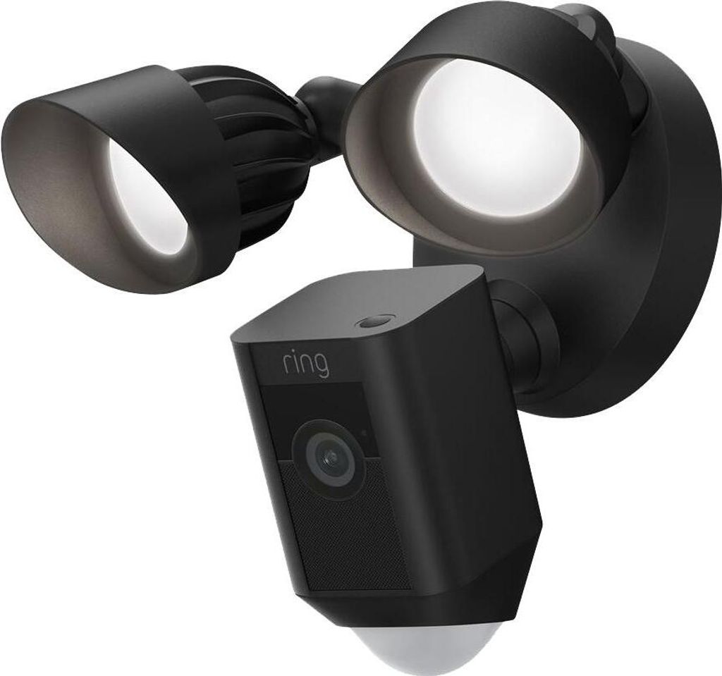 Amazon Ring Floodlight Cam Wired Plus Black