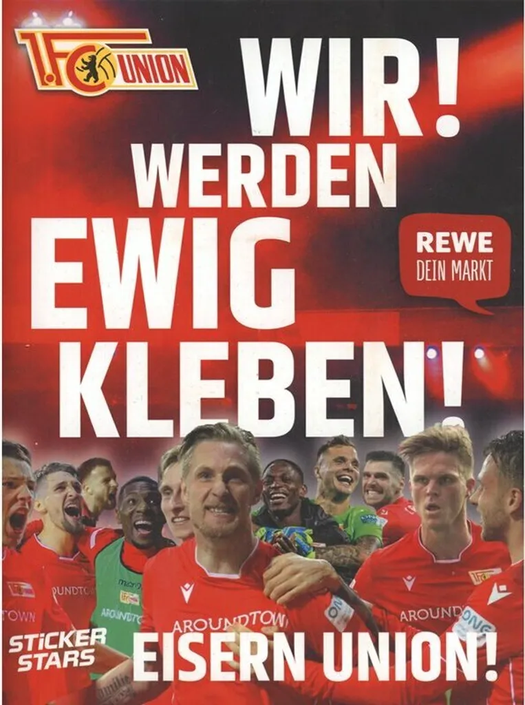 Album de vignettes Sticker Stars 1.FC Union Berlin pour collectionneurs