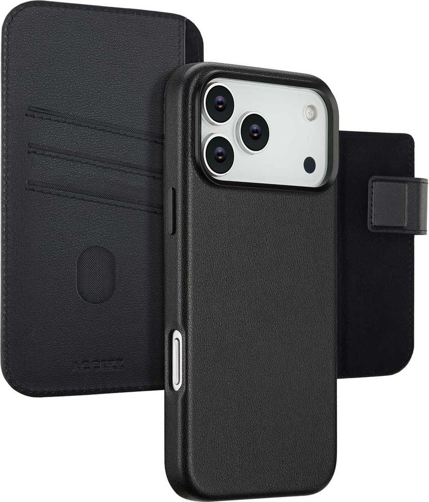 Accezz 2-in-1 Klapphülle aus Leder mit MagSafe iPhone 17 Produktbild 