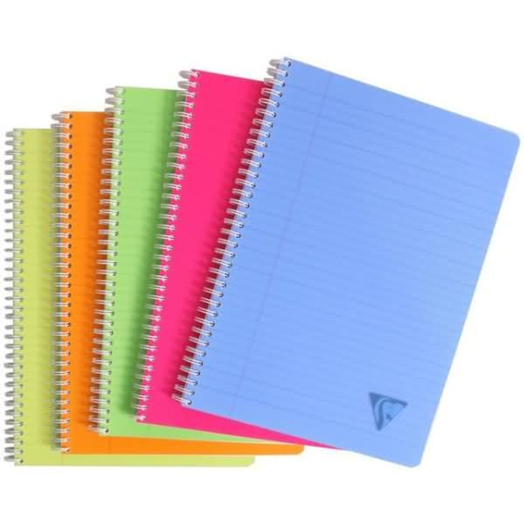 Clairefontaine Spiralbuch A4 Linicol lin m Rd 90Bl