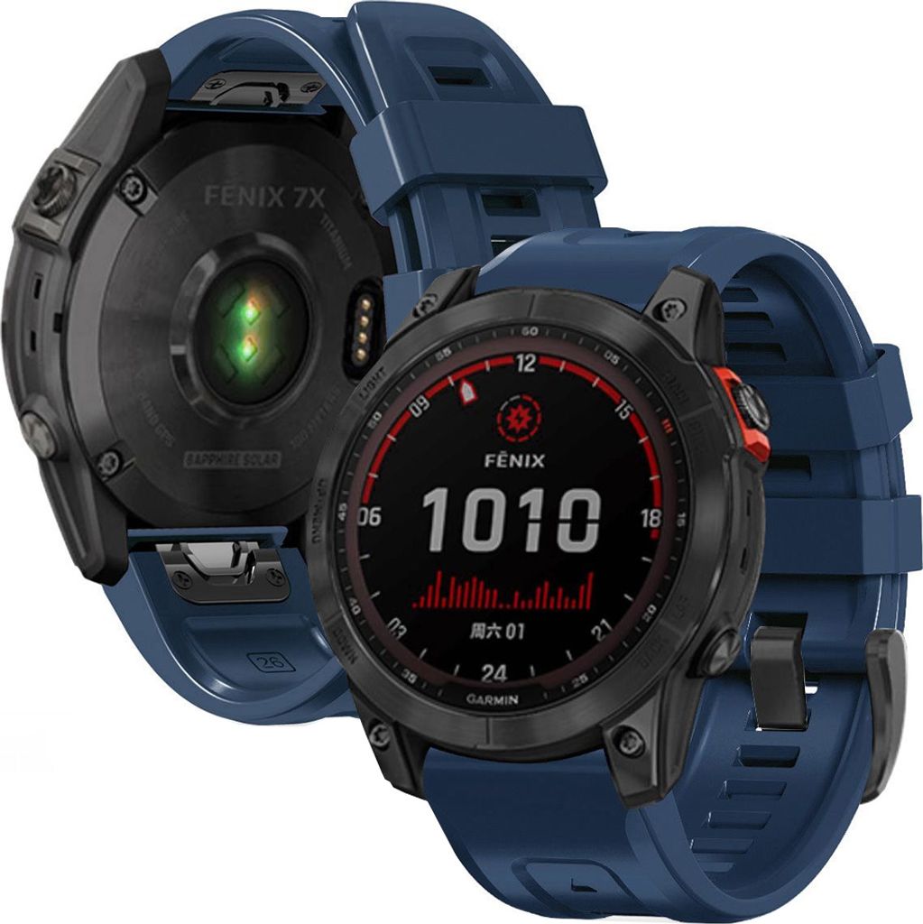Tech-Protect Iconband Garmin Fenix 3 / 5X / 3Hr / 5X Plus / 6X / 6X Pro / 7X Marineblau