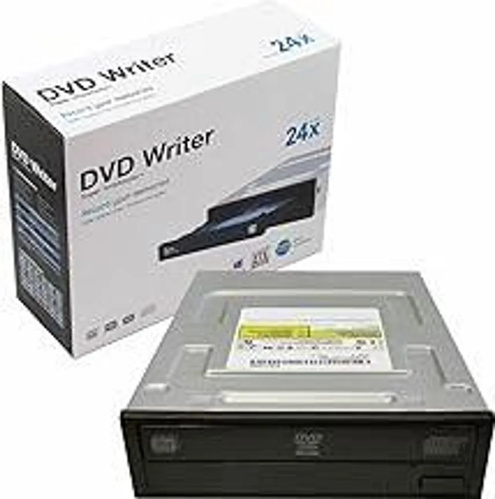 Unità Ottica Interna JUSTOP 24x SATA - Masterizzatore DVD/CD Nero - 1