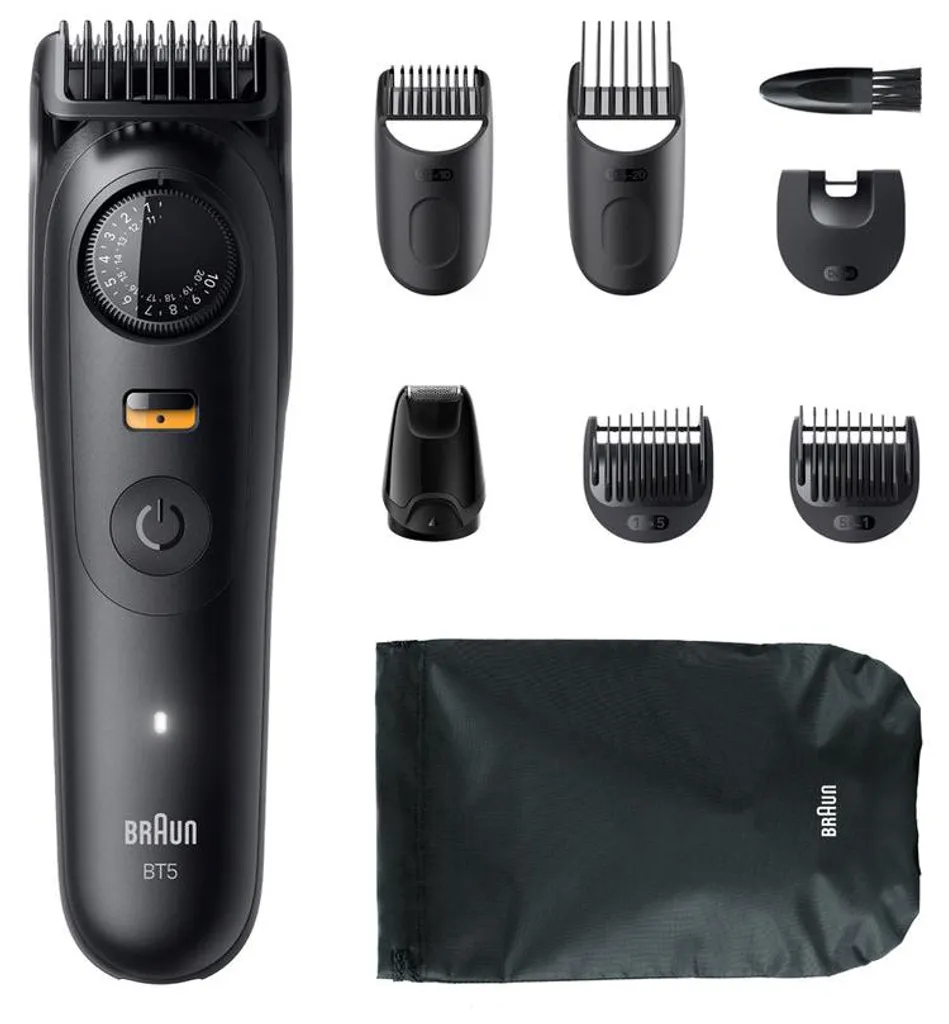 Tondeuse à barbe Braun BT5560 pour tailler sans tiraillement ni effort