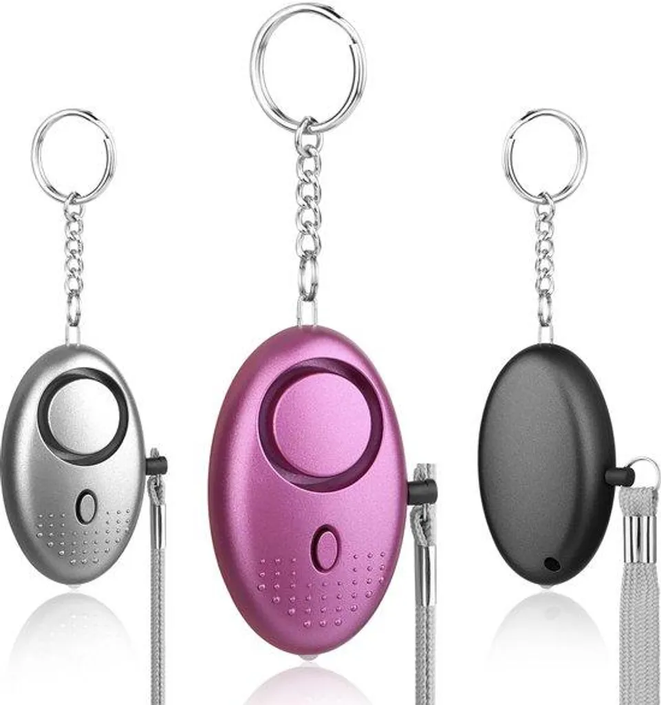 Anti-agression : Alarme porte-clés 140 dB Zakalarm avec lampe de nuit