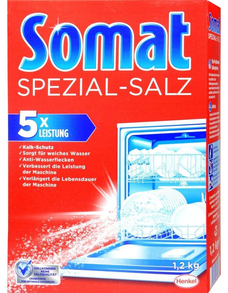Sel pour lave-vaisselle Salz 1,2 kg - Somat Image du produit 