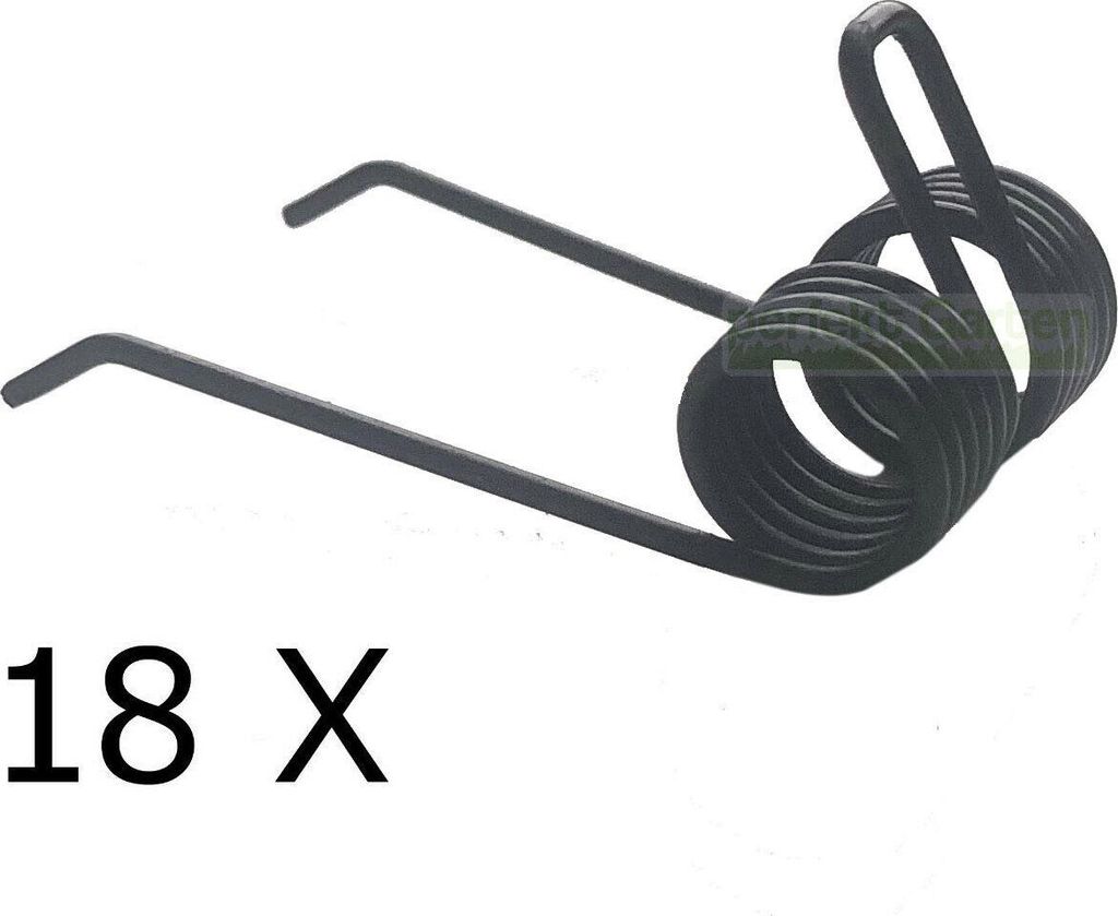18 X Vertikutierfeder für PowerTec Garden / LANDI VT 32 / Produktbild 