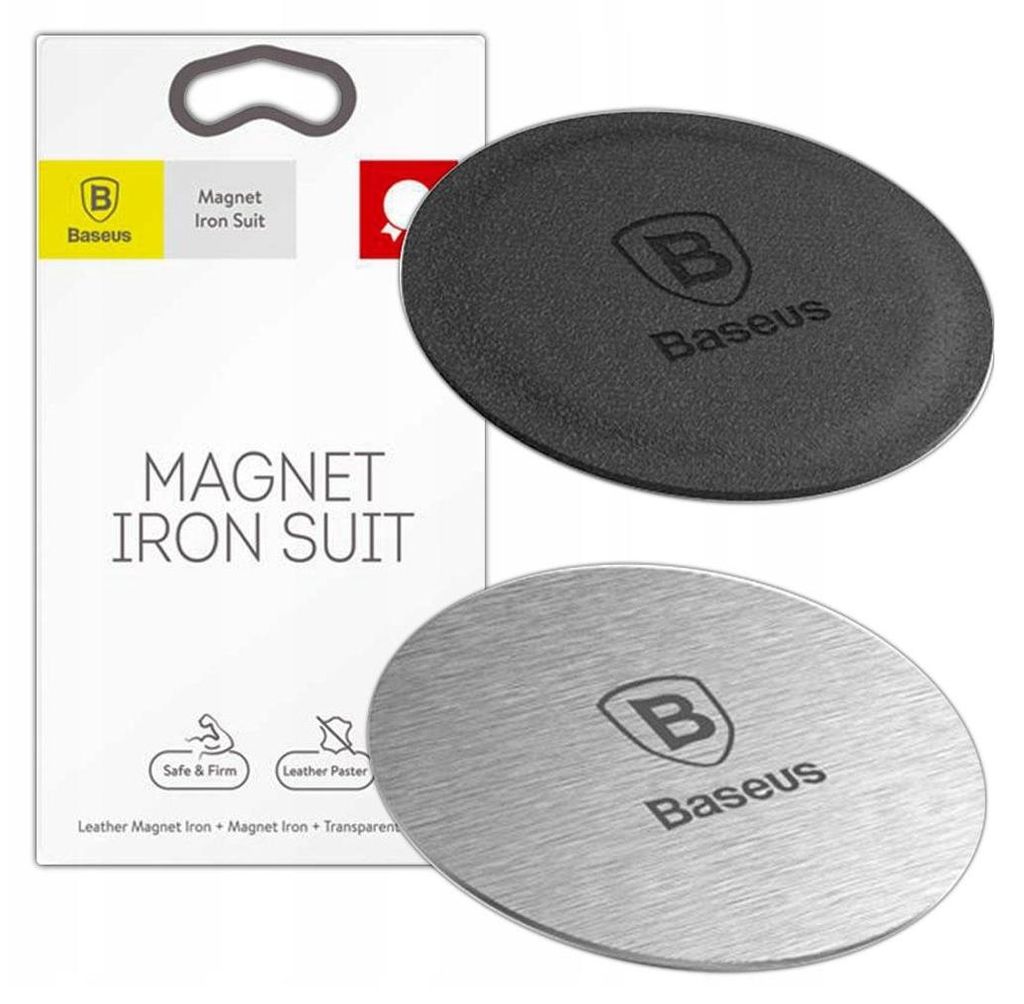 Baseus ACDR-A0S, Holder magnet, Schwarz, Silber, Universal, Produktbild 