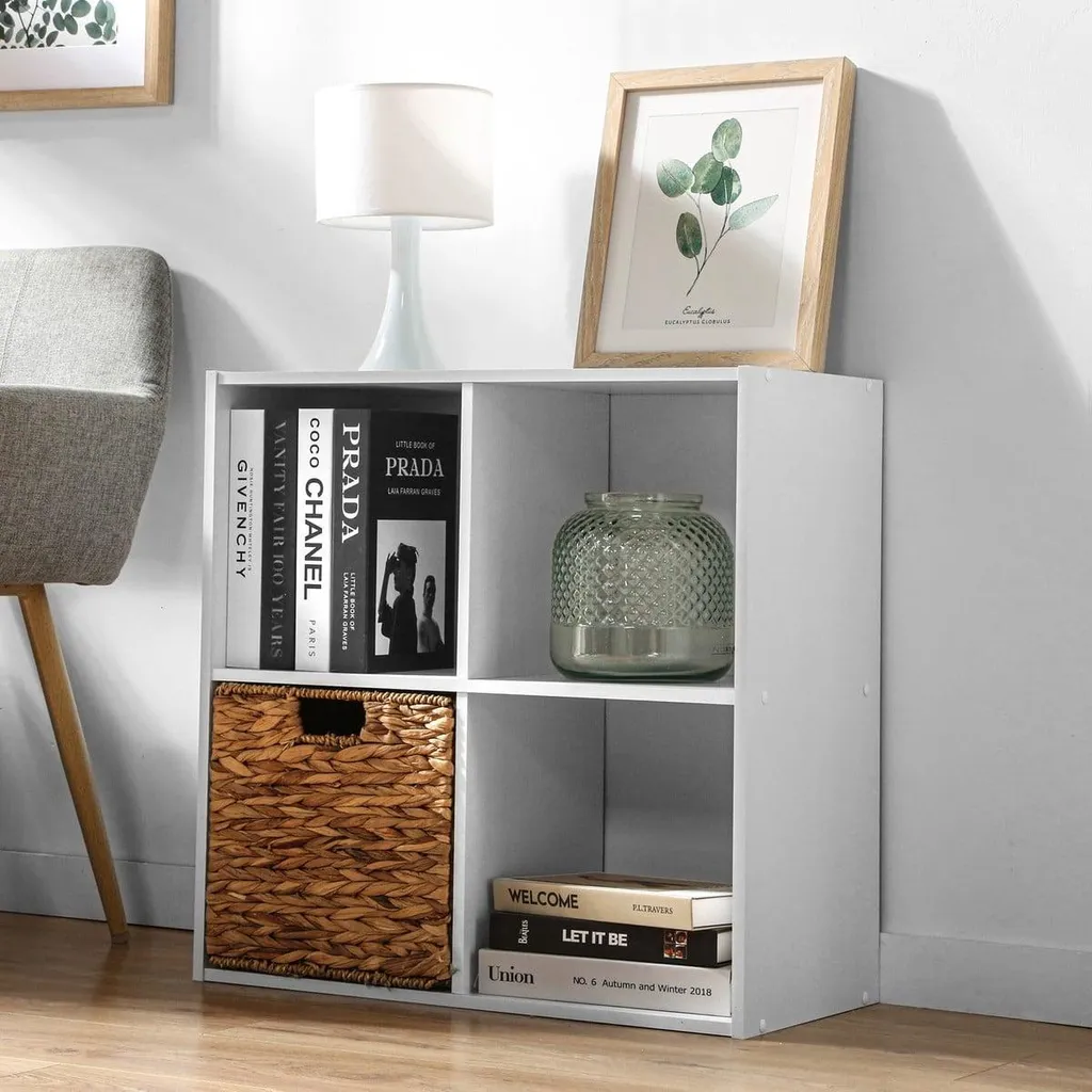 Meuble de Rangement COMPO 4 Niches - Structure Stable et Modulable 61cm