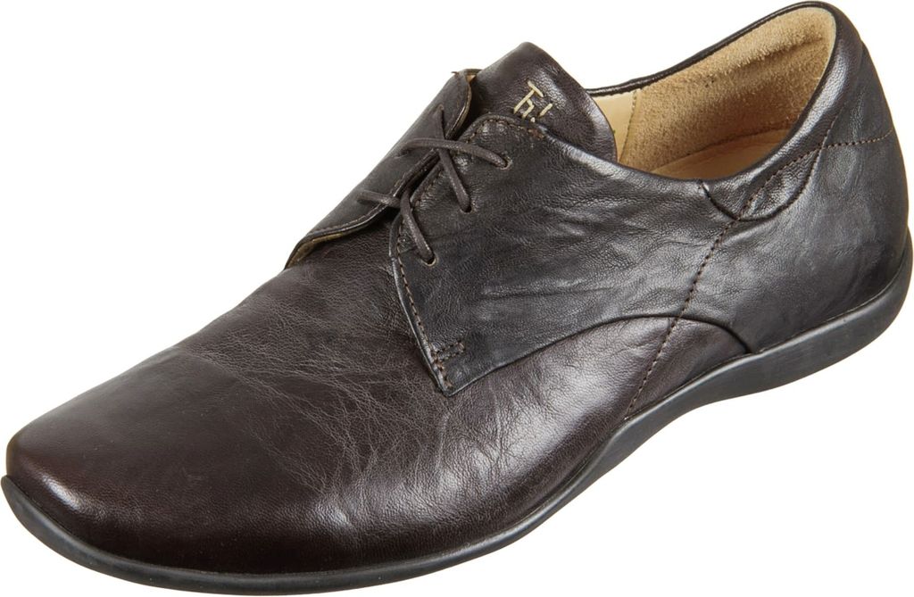 Think! Komfort Schnürschuhe STONE Herren 343433383134 Braun 40 EU