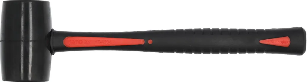Mazzuolo Yato YT-4594 in Gomma Nera e Fibra di Vetro - 440 grammi