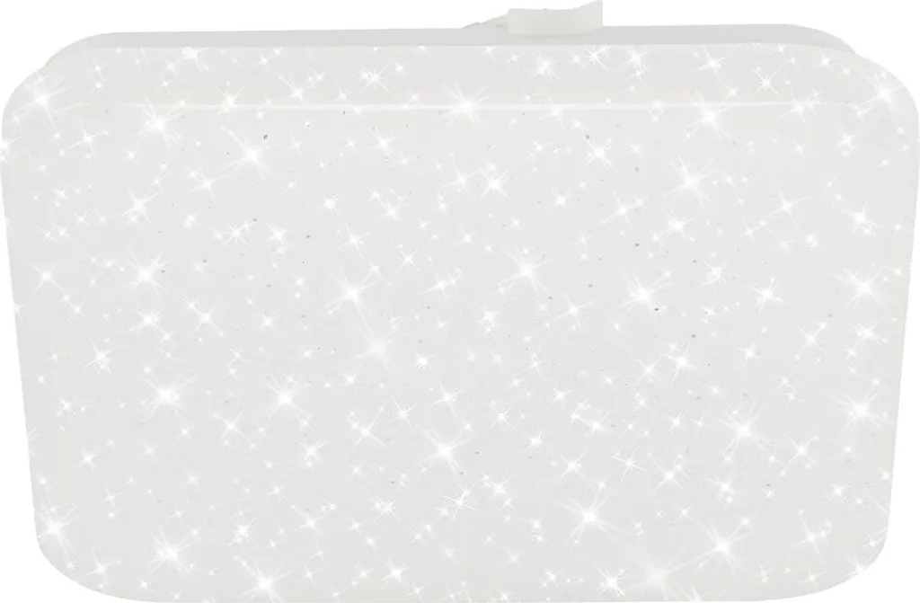Plafoniera LED Briloner 8W Quadrata: Luce 4000K Effetto Stelle 22cm