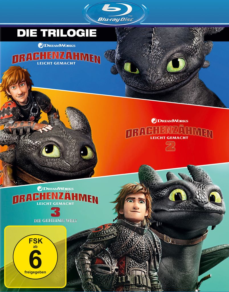 Drachenzähmen leicht gemacht - Die Trilogie Produktbild 