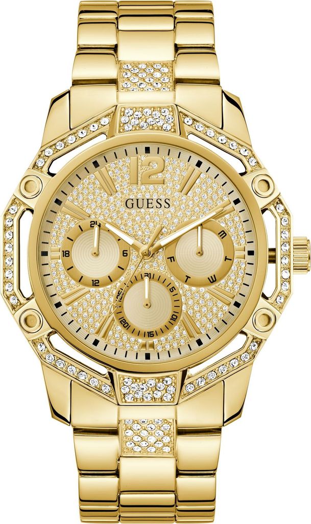 Guess Herrenuhr Regal Gold GW0990G2