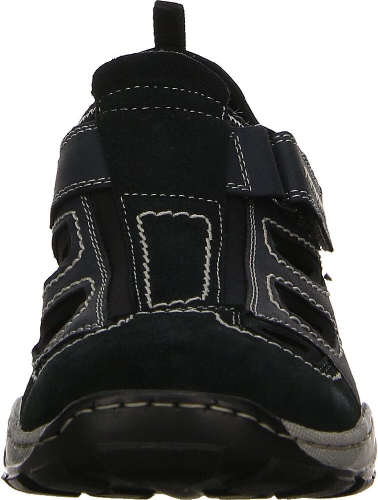 Rieker Herren Klett Halbschuh durchbrochen dunkelblau 44 Produktbild 92