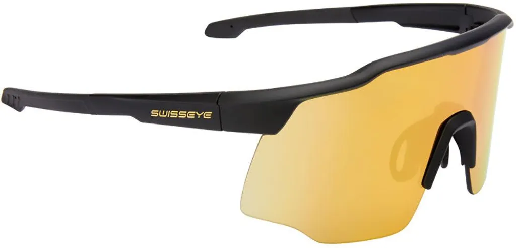 Lunettes de sport anti-éblouissement Swiss Eye Racer Revo Gold