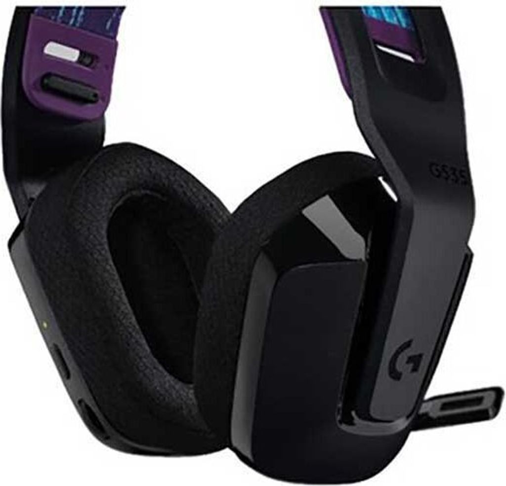 Logitech G G535 Kopfhörer Kabellos Kopfband Gaming Schwarz Produktbild 17