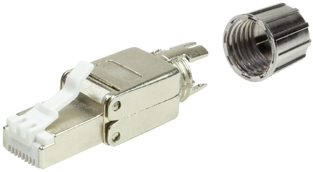 Connettore Logilink collegabile in campo Cat8 e Cat 6A Immagine del prodotto 