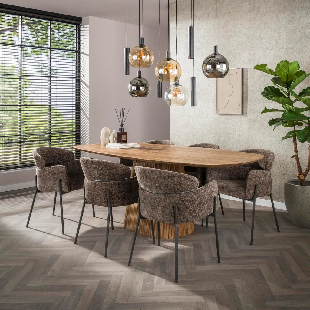 Plafonnier Design 130 cm : Éclairez les Grands Espaces avec Style Sfera - 6