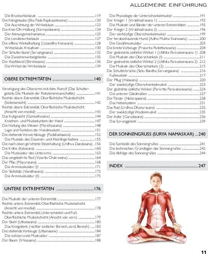 YOGA - Atlas der Anatomie : Comprendre le Corps et les Postures