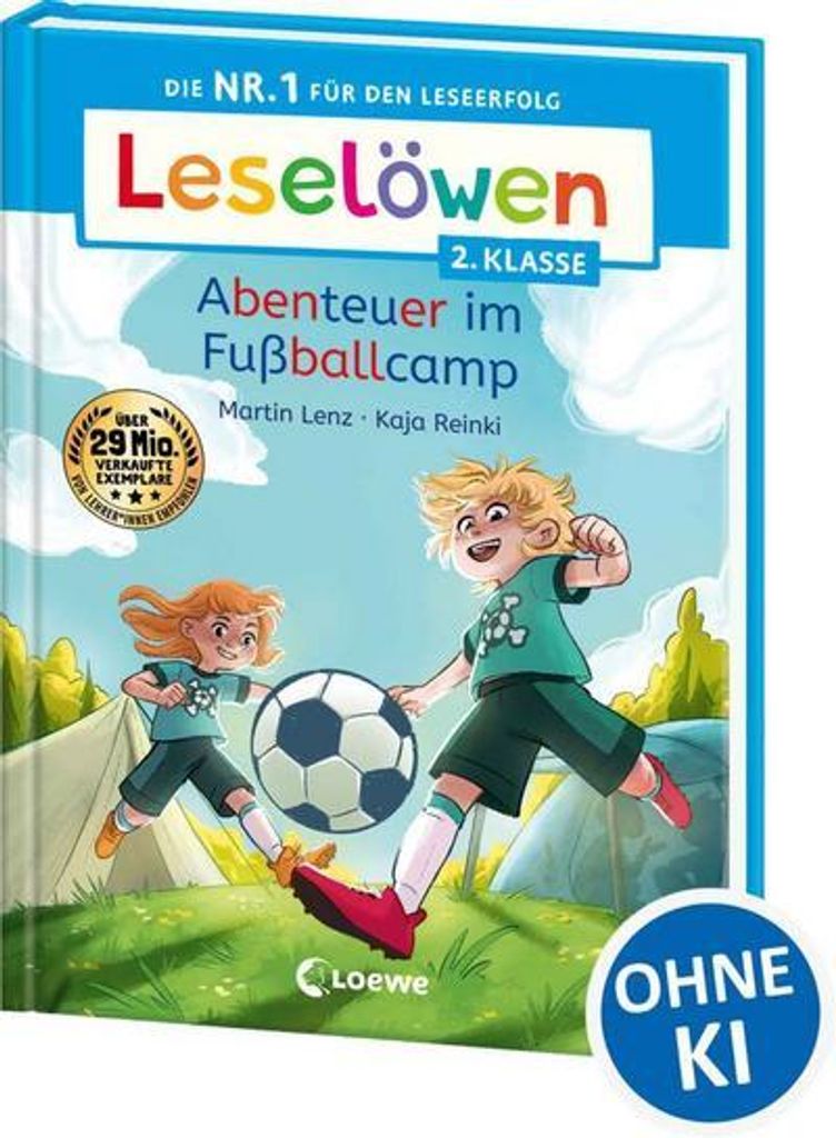 Leselöwen 2. Klasse - Abenteuer im Fußballcamp Produktbild 