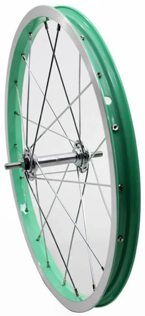 Roue avant Alpina 18 J20 Mint Zinc SPK : finissez-en avec le voilement
