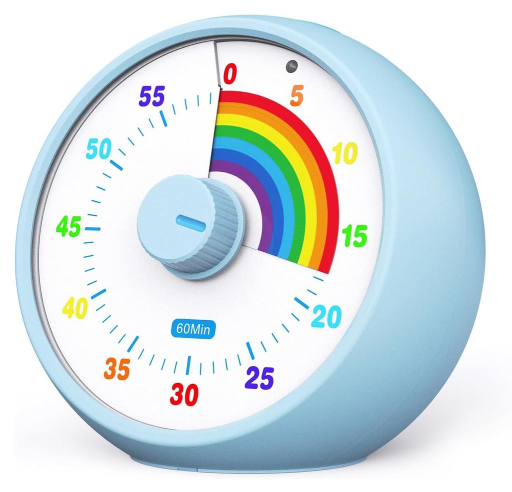 OKWISH Visueller Timer für Kinder, 60-Minuten Countdown für Produktbild 