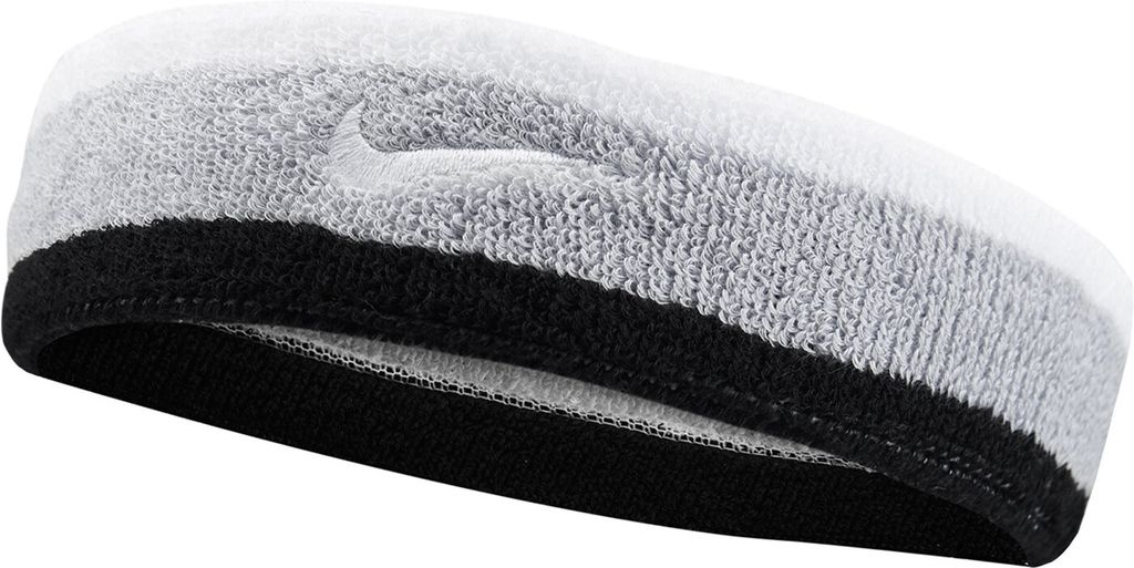 NIKE 9381/3 Swoosh Headbands 9975 016 lt smoke grey/black/w One Size