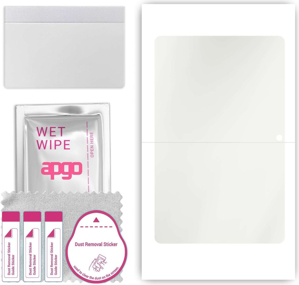apgo Hydrogel Schutzfolie, Matt, kompatibel mit Vivo Pad Air, flexibele Displayschutzfolie, Folie mit Positionierhilfe, Anti-Fingerprint, kratzfest...