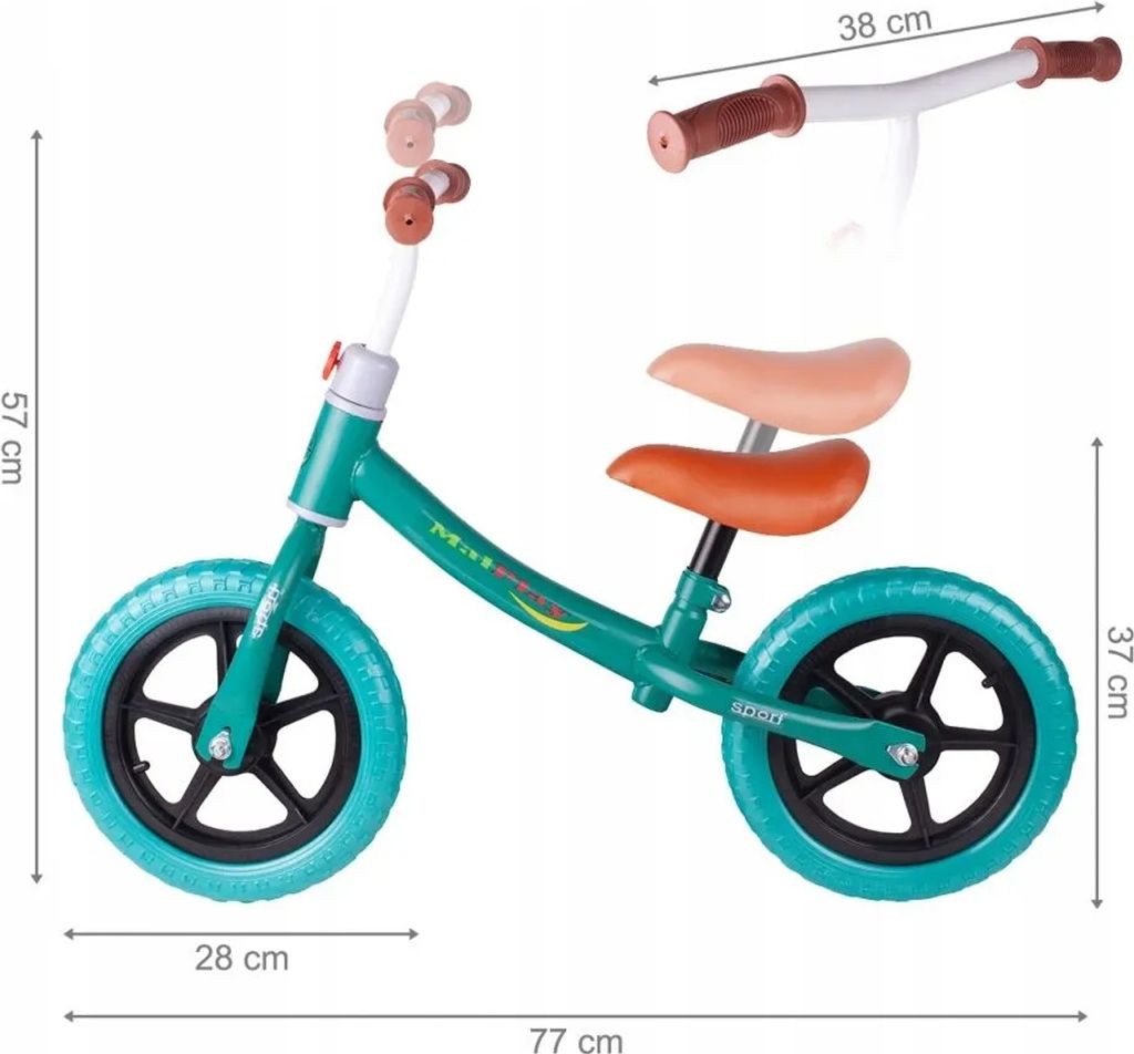 Creative Corner Trike Fix Balance türkisfarbenes Produktbild 18