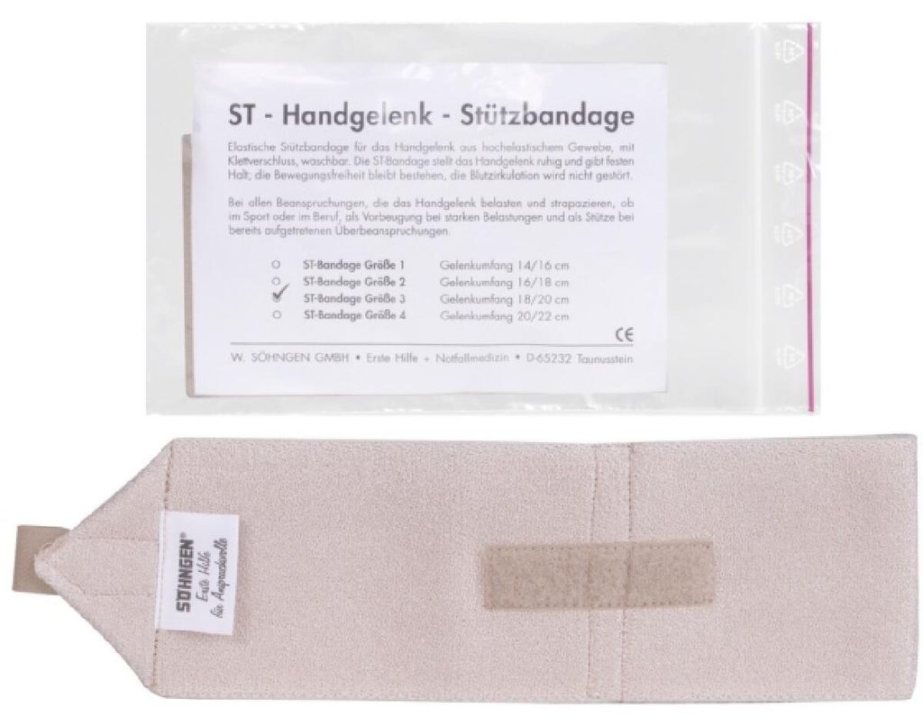ST-Handgelenk-Stützbandage Grösse 3 18/20 cm Produktbild 