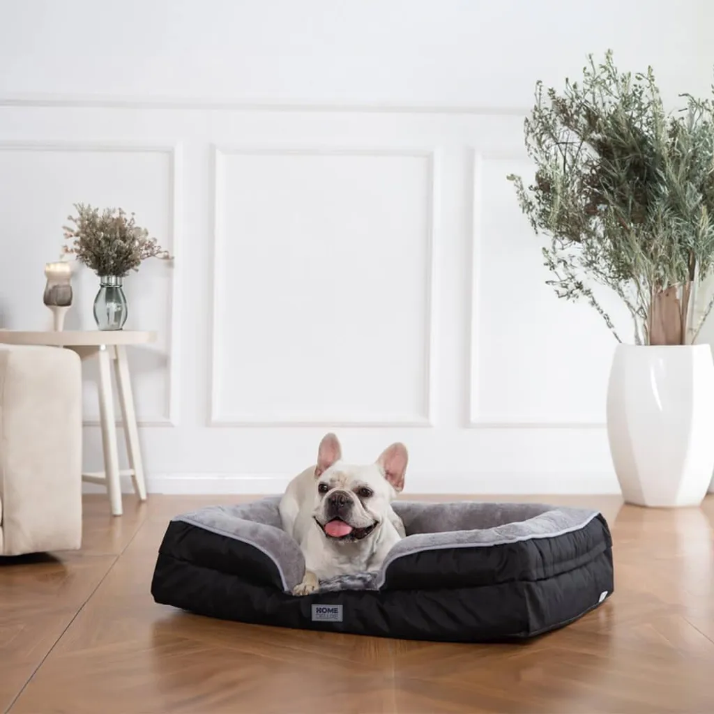 Coussin Chien Confortable pour Sommeil Profond avec Accessoires Set