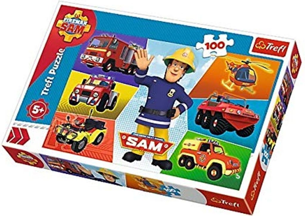 Trefl 16354, 100 kusov, Vozidlá, 5 rok / roky Obrázok produktu 