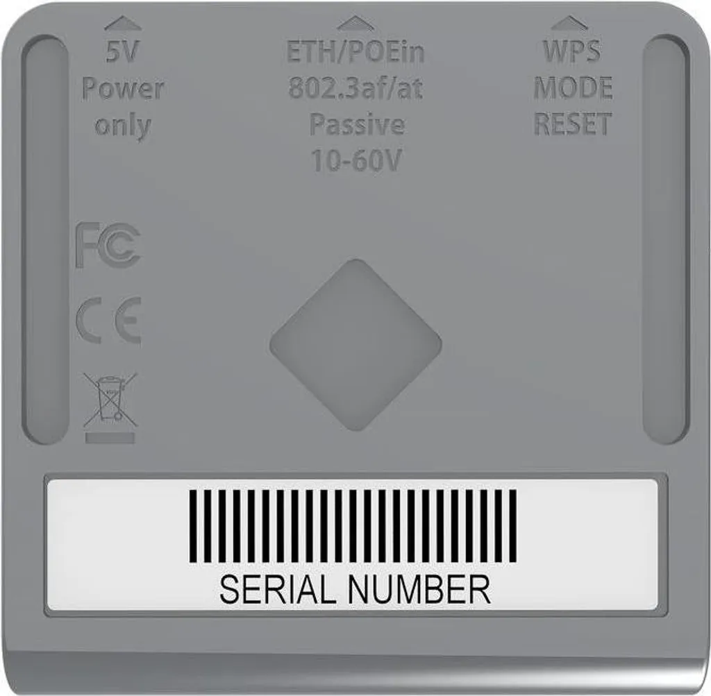Mini Point d'Accès Wi-Fi 2.4 GHz Aimanté MikroTik mAP lite avec RouterOS