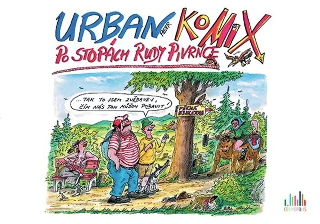 Livre KoMIX Po stopách Rudy Pivrnce par Petr Urban cadeau collection