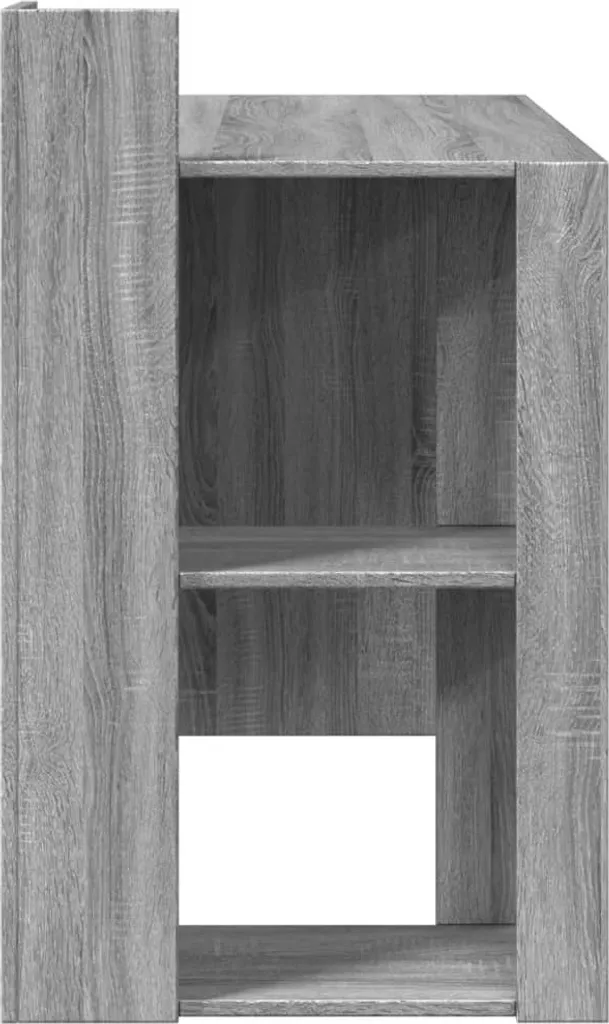 SYFAX™ Scrivania Grigio Sonoma 103,5x56,5x94 cm | Scrivania Ufficio Robusta - 4