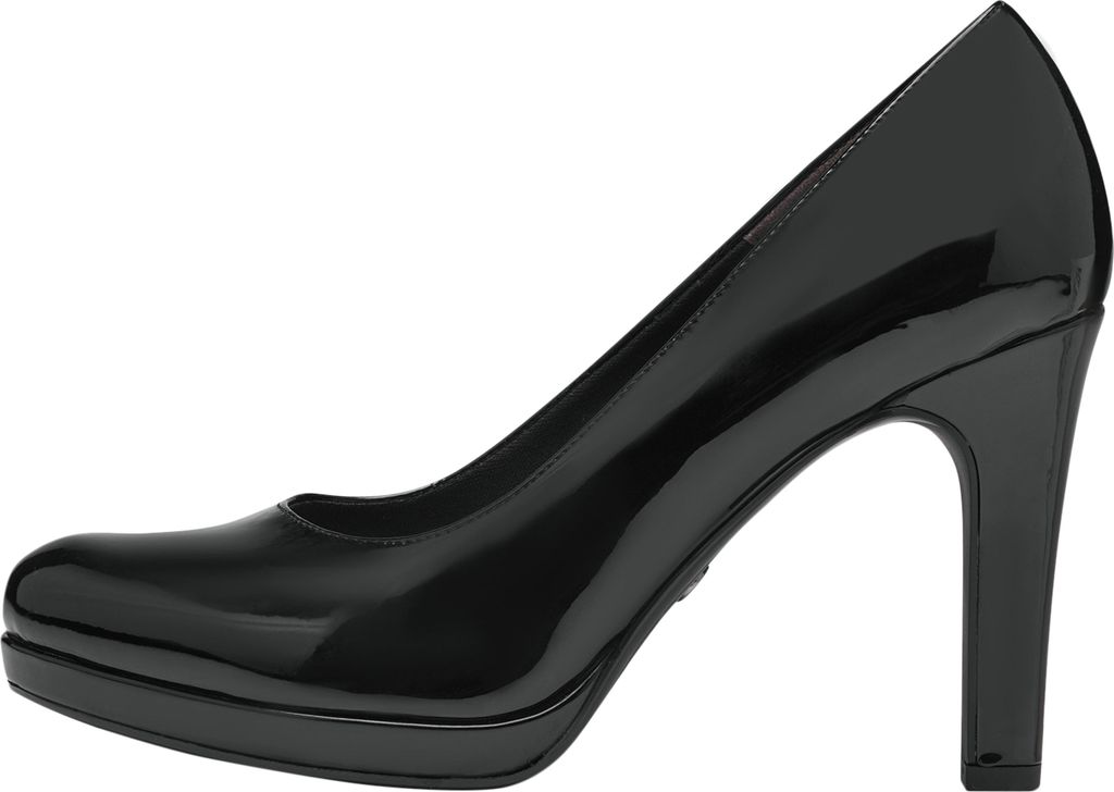Tamaris Damen Pumps Plateau High Heel Blockabsatz 1-22426-41, Größe:38 EU, Farbe:Schwarz