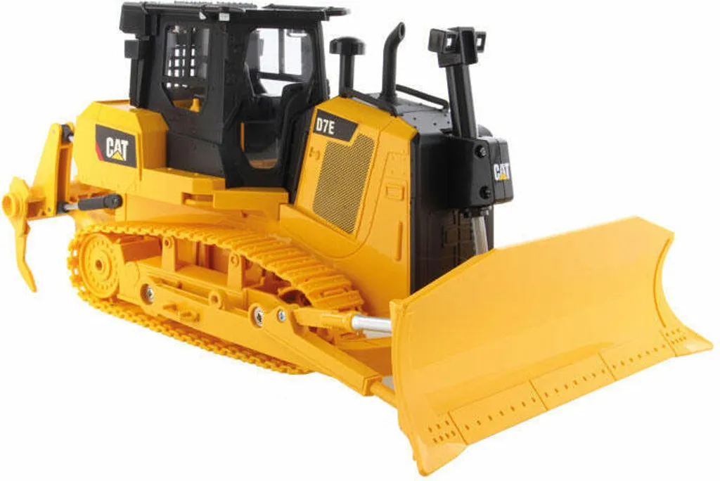 Bulldozer RC CAT D7E Carrera avec Lame Mobile et Sons Réalistes 1:24 - 19