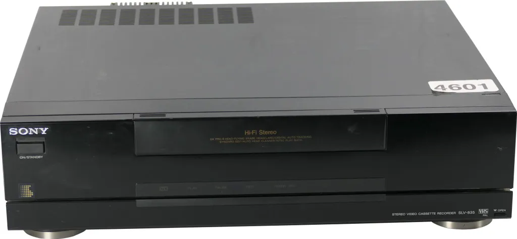 Sony SLV-835 Magnétoscope VHS Hi-Fi Stéréo avec Montage de Précision