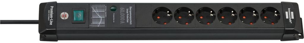 Brennenstuhl Premium-Line 6-fach Steckdosenleiste 5m Produktbild 