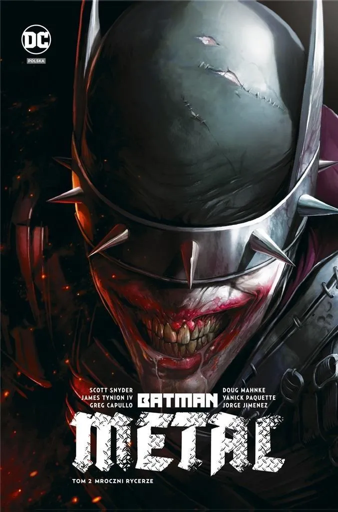 Batman Metal Tome 2 Mroczni Rycerze BD Comics Anthologie en Métal