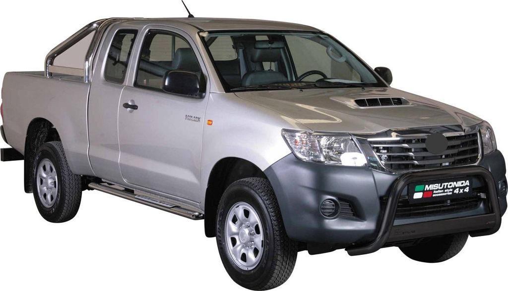 Frontbügel Frontschutzbügel für Toyota Hilux 2011-2015 ø63mm Stahl Schwarz