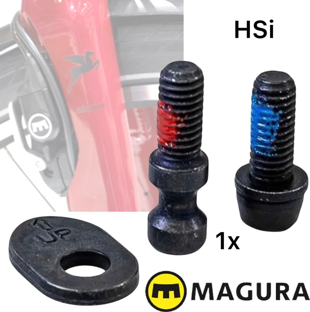 Magura Hsi Mounting Kit Klemmplatte mit Montage- und Produktbild 