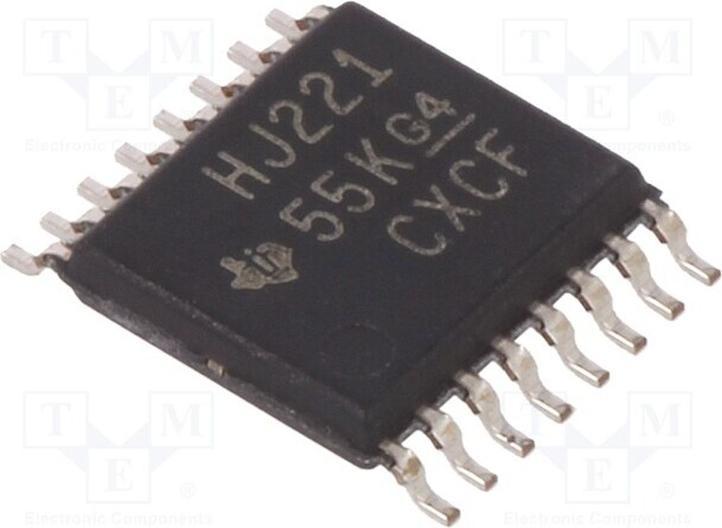 3x monostabil, Multivibrator,resetfähig Kanäle: 2 CD74HC221PW Multivibratoren