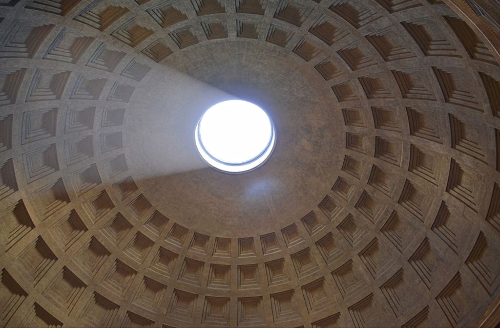 hansepuzzle 53622 - Pantheon Puzzle, 500 Teile, Religion, 46,0 x 30,0cm mit hochwertiger Aufbewahrung, Kartonbox und wiederverschließbarem Beutel