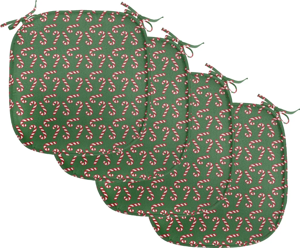 Cuscini Sedie Natale Verde Rosso ABAKUHAUS - Tradizione e Comfort