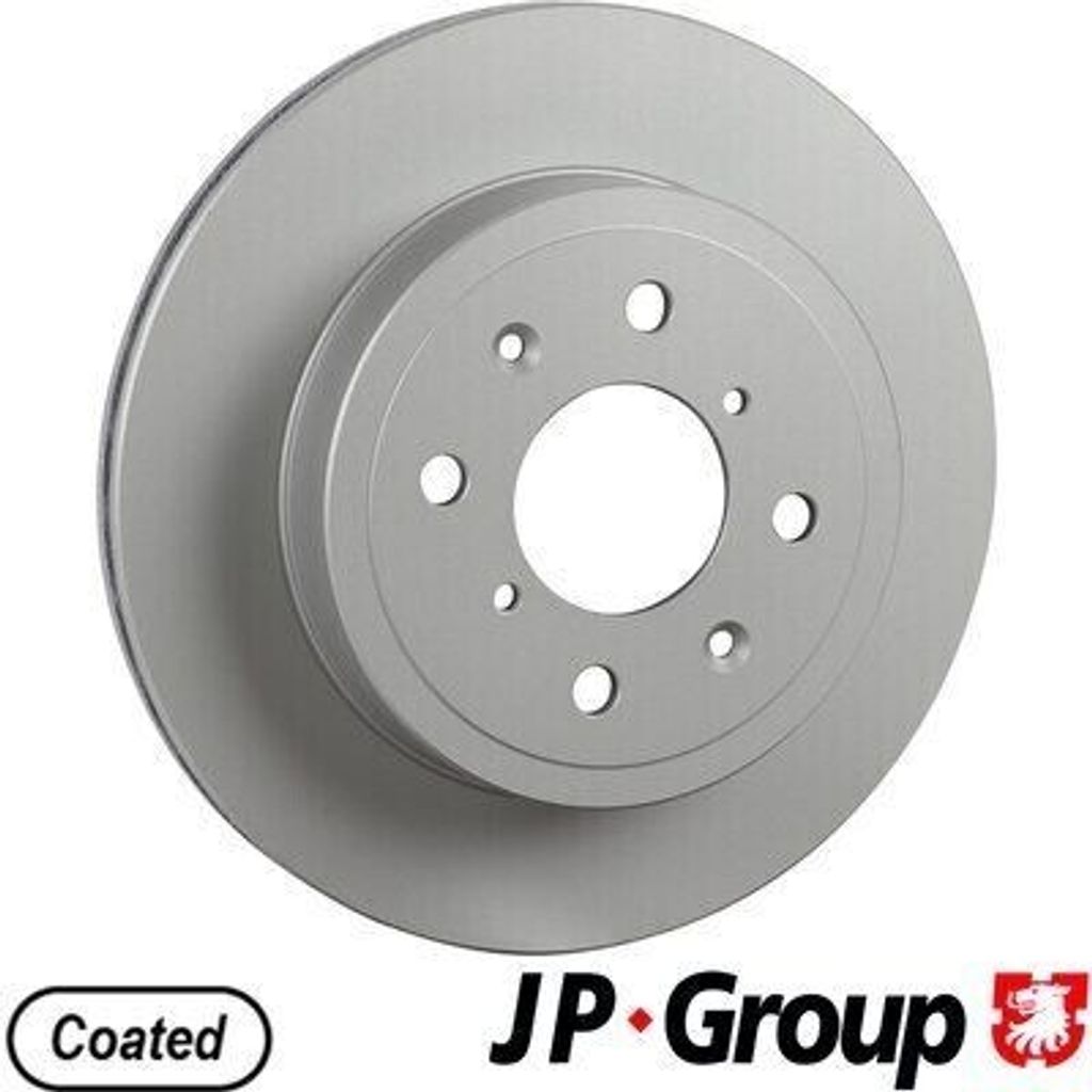 2x JP GROUP Bremsscheibe 4763101200 vorne für OPEL AGILA (A) (H00) 253mm