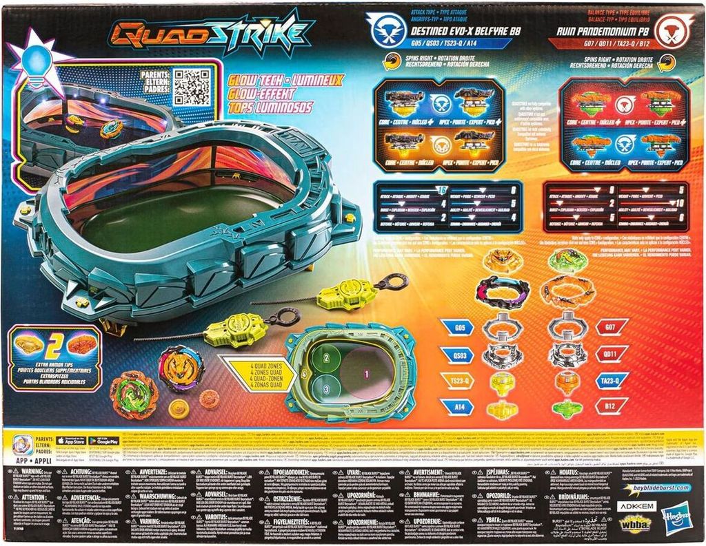 Beyblade Qs Light Ignite Battle Set Produktbild 5