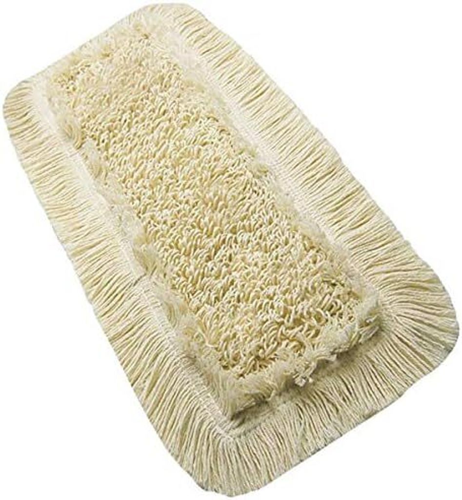 Prieser 10 Profi Baumwolle Bodenwischer 40cm mit Außenfransen - Wischmopp Bezug für effektive Gewerbe- & Heimreinigung – Bodenwischer Bezug Lan...