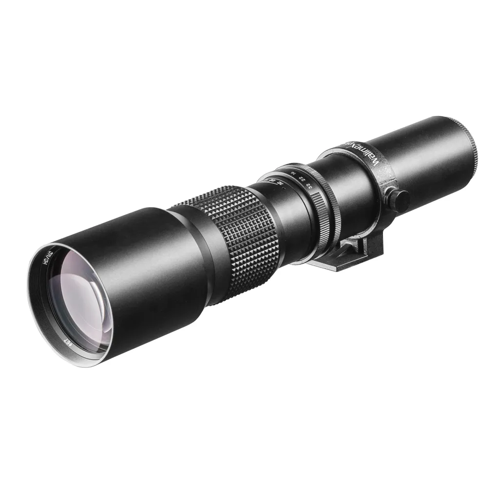 Walimex pro 500/8.0 Teleobiettivo Canon R - Super Zoom Professionale