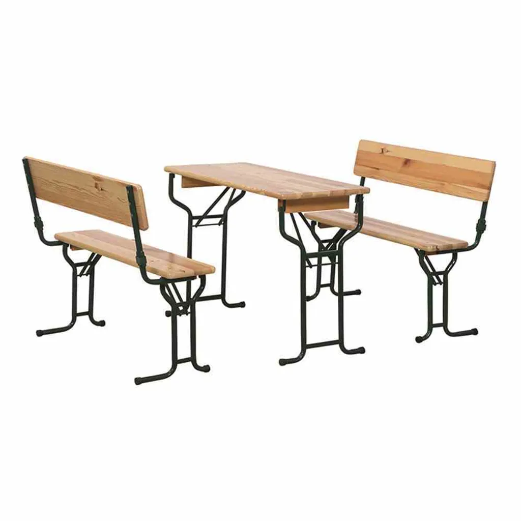 Ensemble brasserie avec dossier 110 cm et table de réception 50 cm - 5